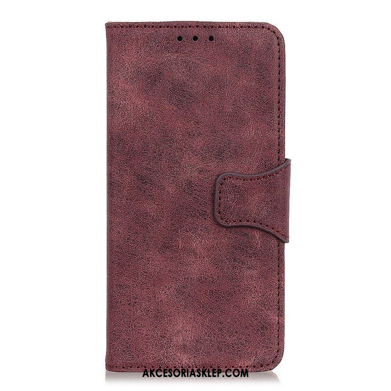 Skórzany Futerał do Samsung Galaxy S22 5G Dwoina W Stylu Vintage