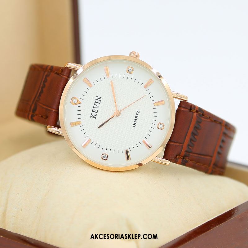 Zegarek Damskie Męska Paski Casual Vintage Cienkie Kup