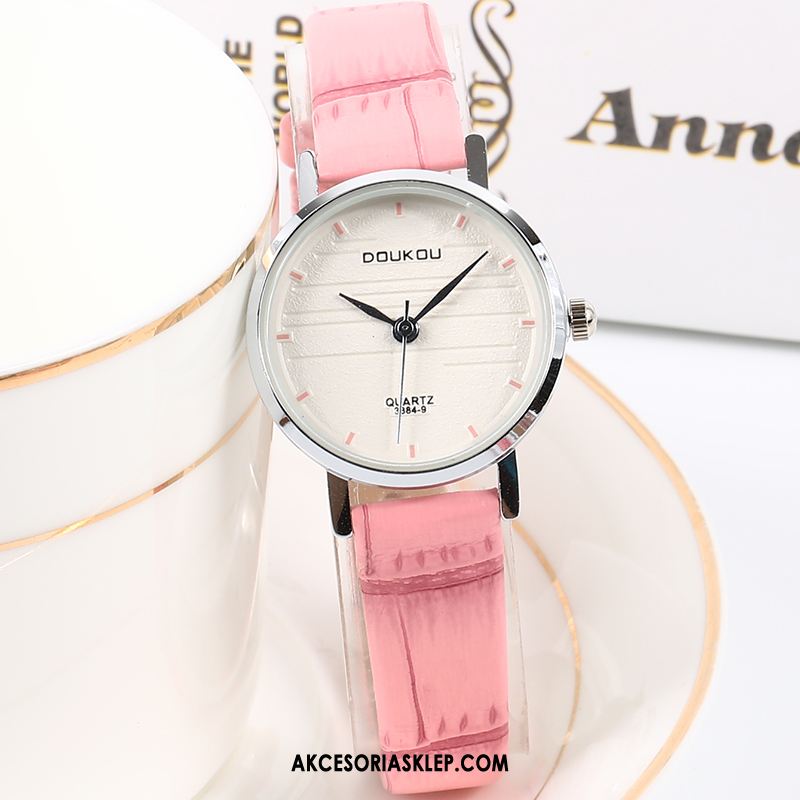 Zegarek Damskie Trendy Student Damska Różowy Vintage Kupię