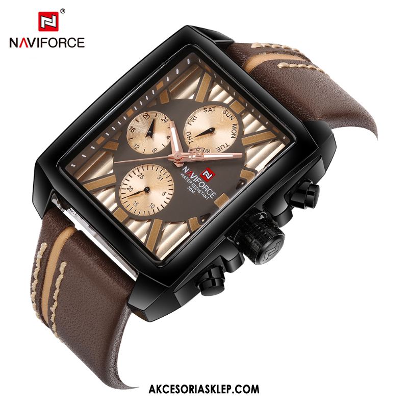 Zegarek Męskie Nowy Oryginalne Prawdziwa Skóra Cienkie Świecące Kup