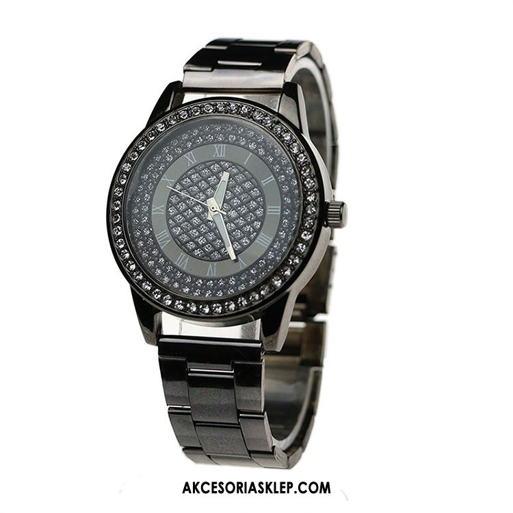 Zegarek Męskie Zegarek Na Rękę Trendy Rhinestone Moda Wodoodporny Na Sprzedaż