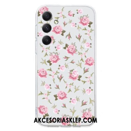 Etui Do Samsung Galaxy S24 Fe Kwiaty