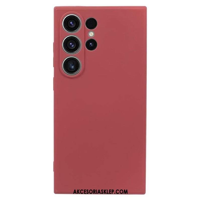 Etui Do Samsung Galaxy S24 Ultra 5g Miękkie Włókno
