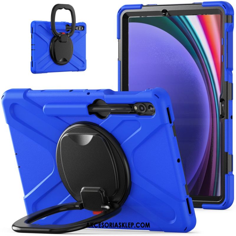 Etui Do Samsung Galaxy Tab S9 Fe Plus Wielofunkcyjny Obrotowy Wspornik I Uchwyt