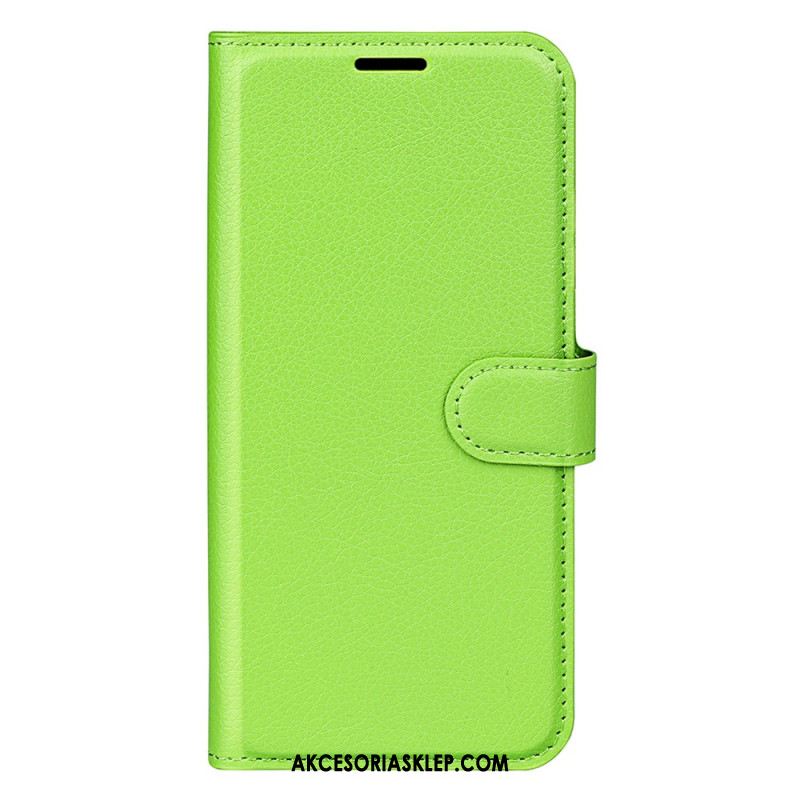 Etui Folio Google Pixel 9 Sztuczna Skóra Liczi Etui Ochronne
