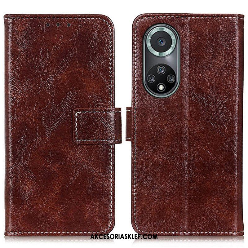 Etui Folio do Honor 50 Pro Shiny Pro I Odsłonięte Szwy