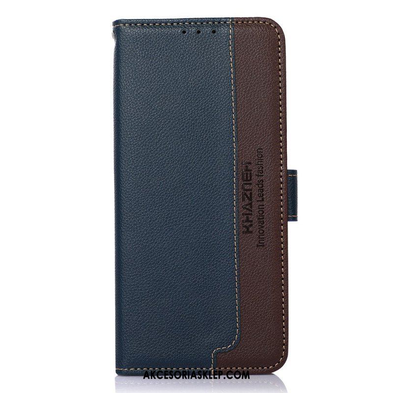 Etui Folio do OnePlus Nord CE 2 5G Dwukolorowy Kazneh