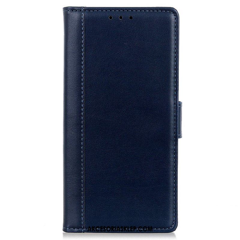 Etui Folio do OnePlus Nord CE 2 5G Klasyczna Sztuczna Skóra