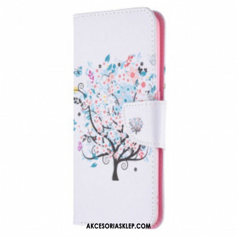 Etui Folio do Oppo A94 5G Kwitnące Drzewo