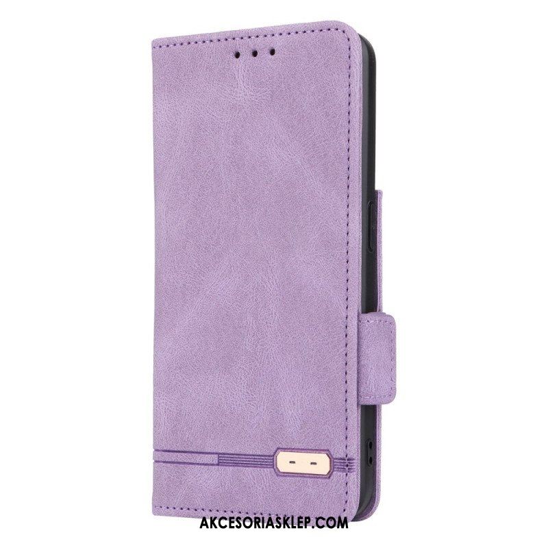 Etui Folio do Oppo Reno 8 Subtelna Elegancja