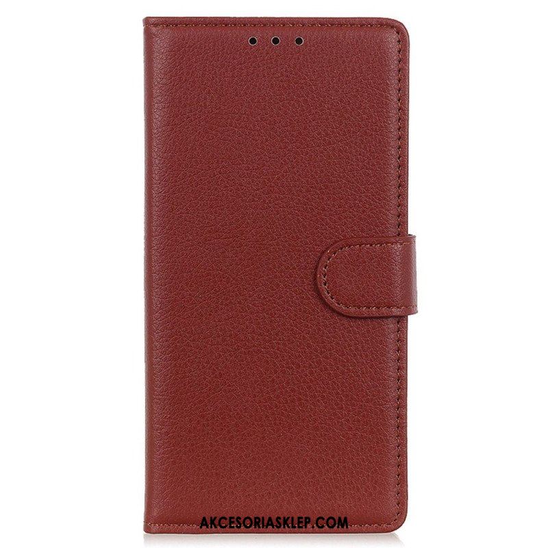 Etui Folio do Poco M5 Tradycyjna Sztuczna Skóra