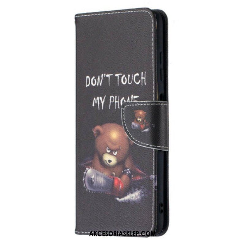 Etui Folio do Poco X3 / X3 Pro / X3 NFC Niebezpieczny Niedźwiedź