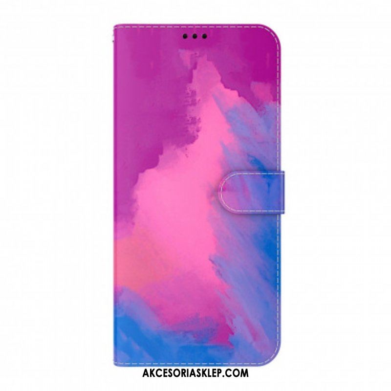 Etui Folio do Realme 8 5G Akwarela