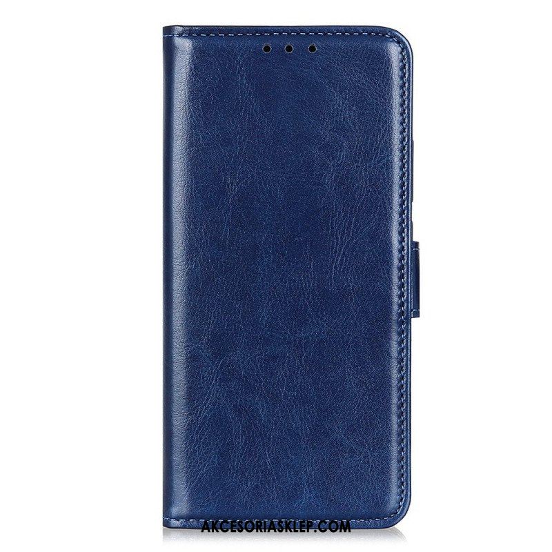 Etui Folio do Samsung Galaxy A14 / A14 5G Sztuczna Skóra Lakierowana