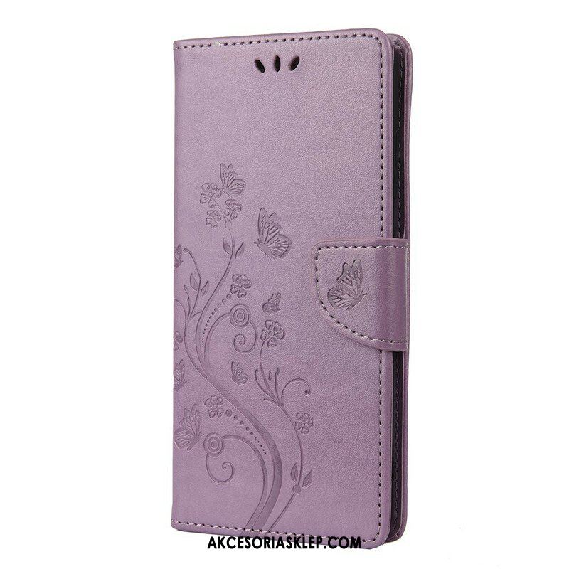 Etui Folio do Samsung Galaxy A52 4G / A52 5G / A52s 5G Zaczarowane Motyle