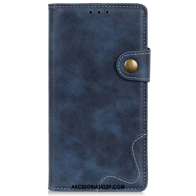 Etui Folio do Samsung Galaxy M13 Artystyczny Guzik