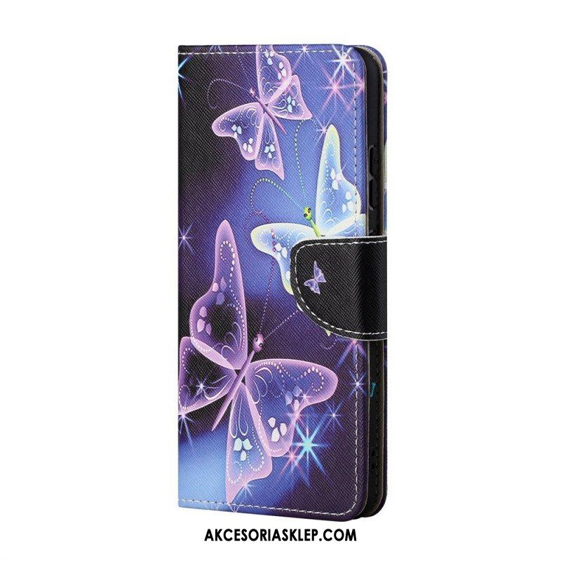 Etui Folio do Samsung Galaxy M23 5G Motyl