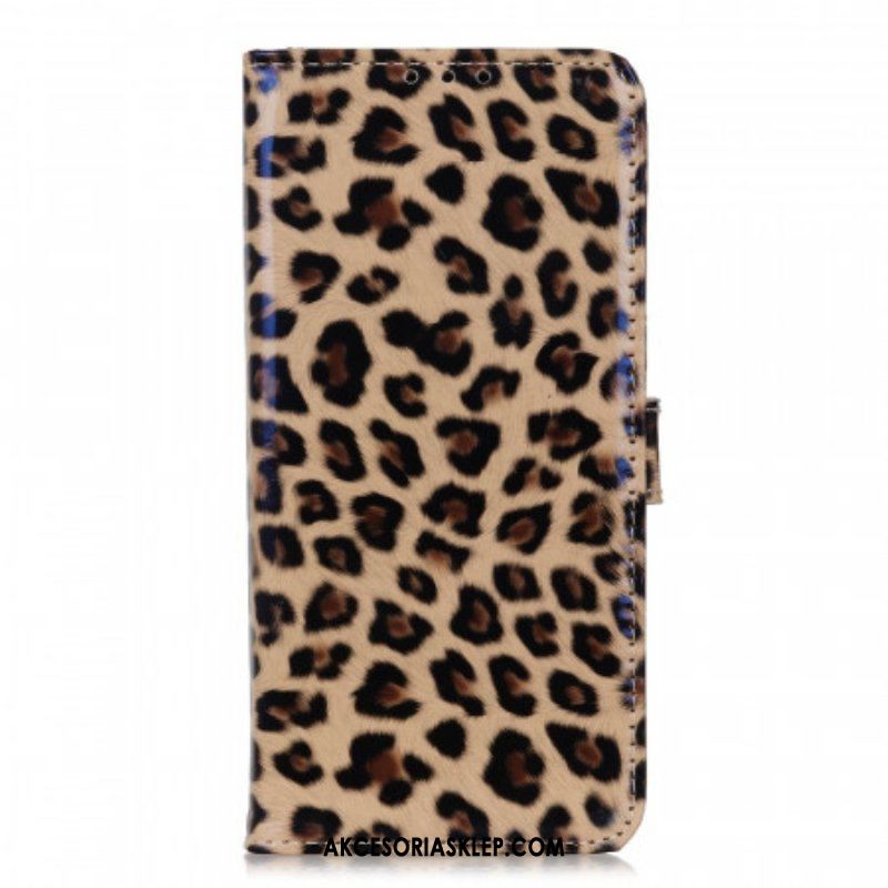 Etui Folio do Samsung Galaxy M32 Lampart