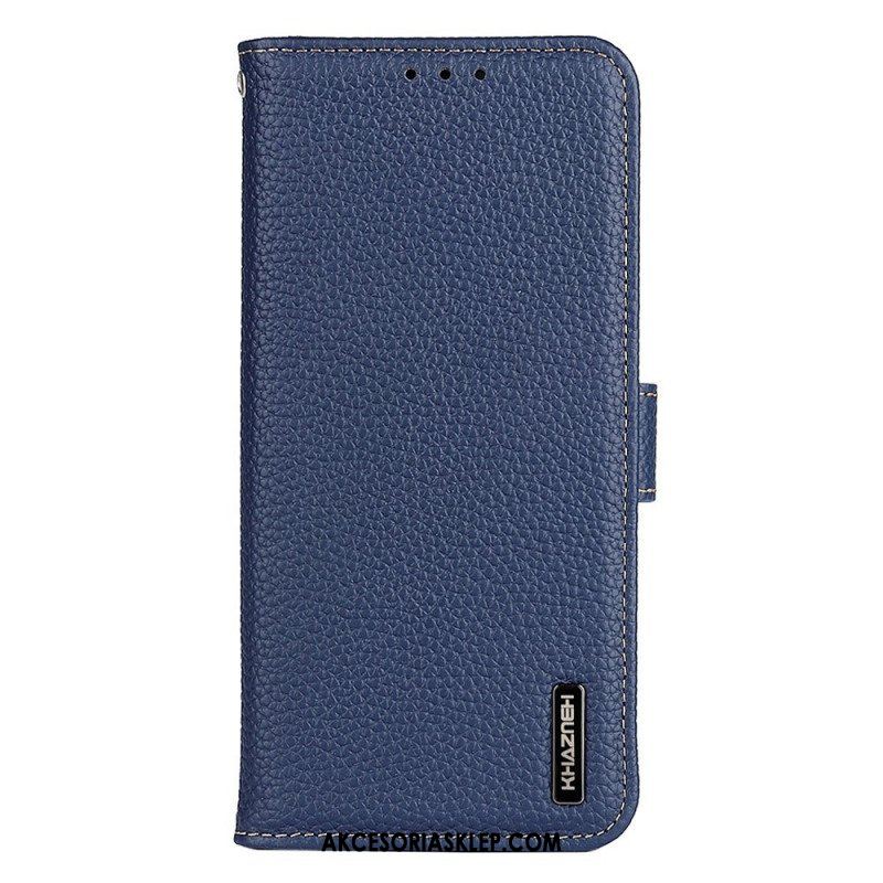 Etui Folio do Samsung Galaxy M53 5G Khazneh Skóra Liczi