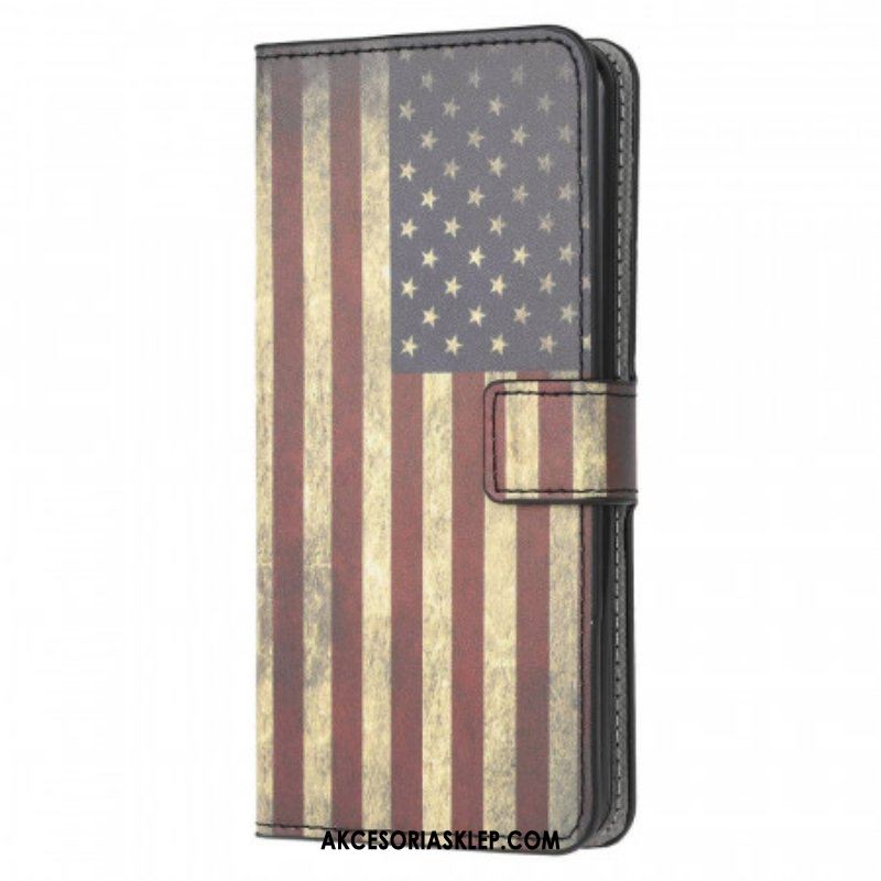 Etui Folio do Samsung Galaxy M53 5G Pies Akwarela