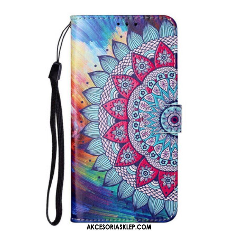 Etui Folio do Samsung Galaxy S21 5G Król Mandala