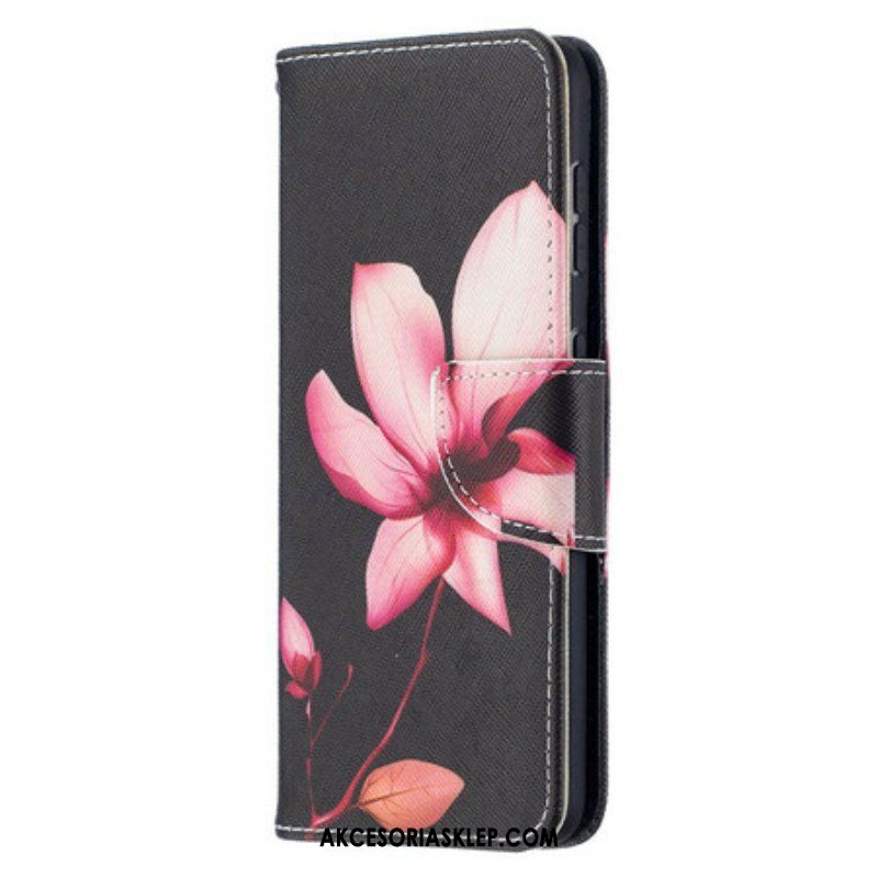 Etui Folio do Samsung Galaxy S21 5G Różowy Kwiat