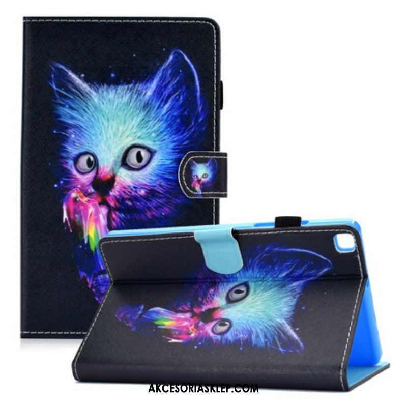 Etui Folio do Samsung Galaxy Tab A7 Lite Kot Psychopata