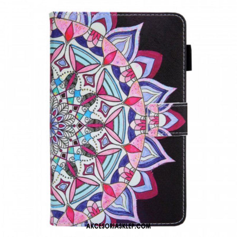 Etui Folio do Samsung Galaxy Tab A8 (2021) Graficzna Mandala