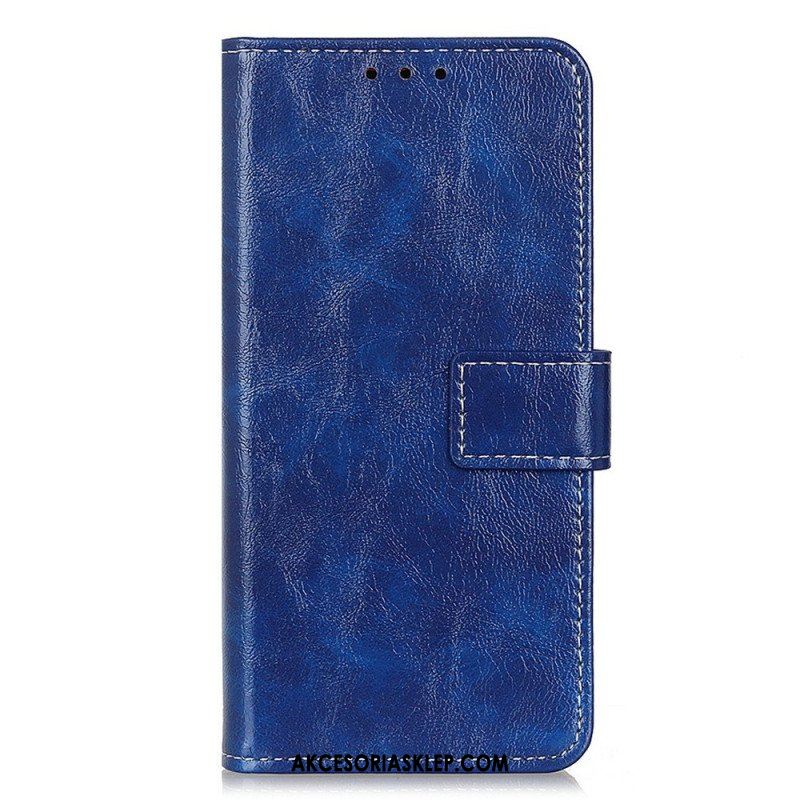 Etui Folio do Sony Xperia 10 IV Lakierowana Ze Szwami