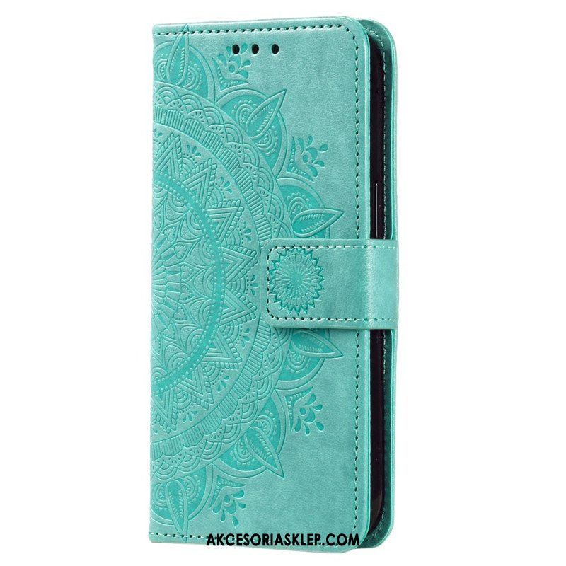 Etui Folio do Xiaomi 13 Lite Mandala Sun Ze Smyczą