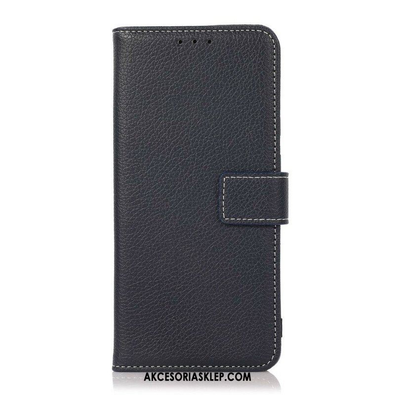 Etui Folio do Xiaomi Redmi Note 10 5G Tekstura Liczi