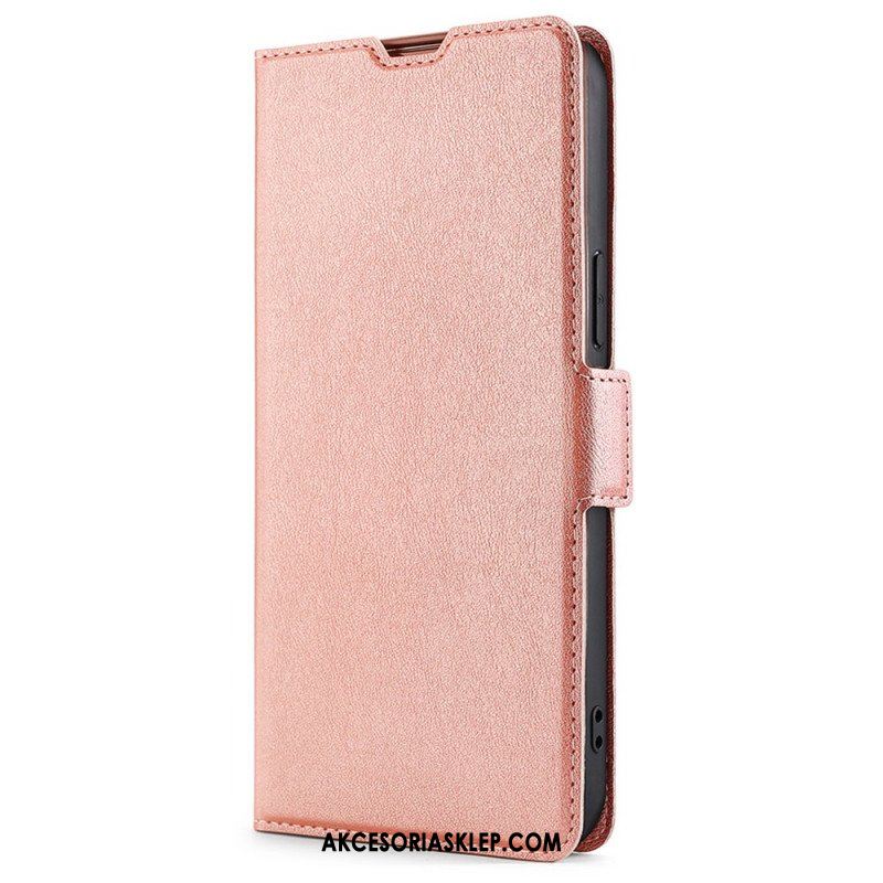 Etui Folio do Xiaomi Redmi Note 10 Pro Styl Z Bardzo Delikatnej Skóry