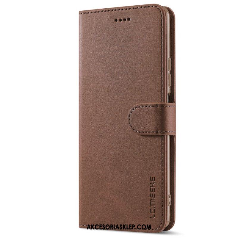 Etui Folio do Xiaomi Redmi Note 11 / 11S Lc.imeeke Efekt Skóry