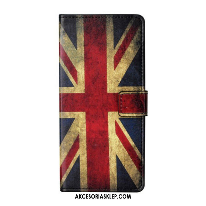 Etui Folio do iPhone 13 Pro Flaga Anglii