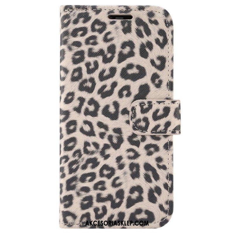 Etui Folio do iPhone 14 Pro Lampart