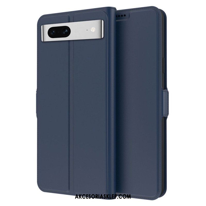 Etui Na Telefon do Google Pixel 7 Etui Folio Stylizacja Skóry