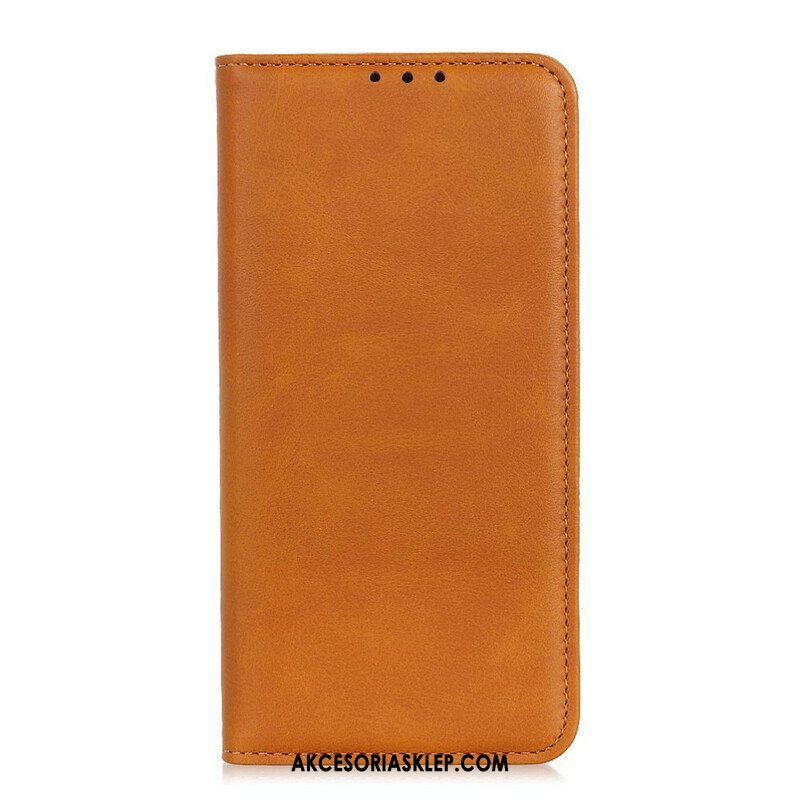 Etui Na Telefon do Samsung Galaxy A42 5G Etui Folio Dwoina Skóry