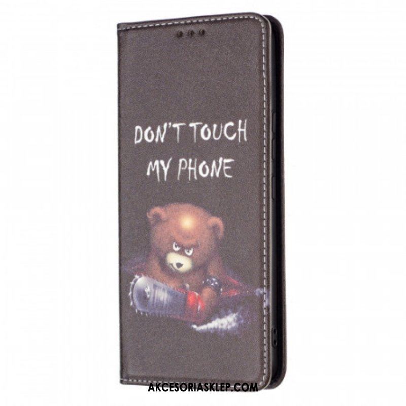 Etui Na Telefon do Samsung Galaxy A53 5G Etui Folio Niebezpieczny Niedźwiedź