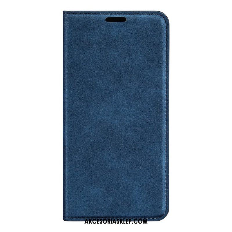 Etui Na Telefon do Samsung Galaxy M23 5G Etui Folio Dotyk Skóry