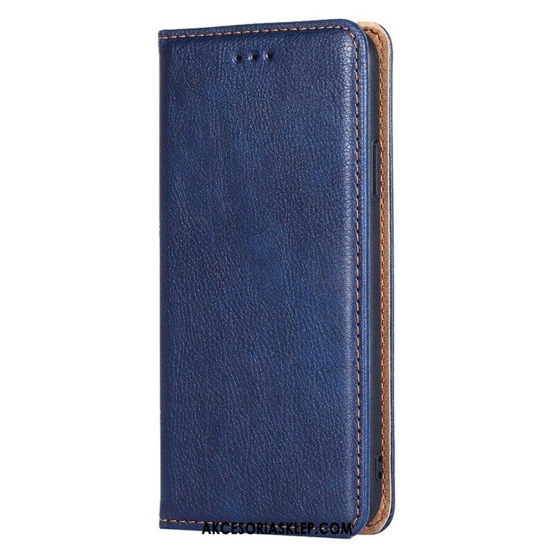 Etui Na Telefon do Samsung Galaxy S22 5G Etui Folio Jednolity Kolor