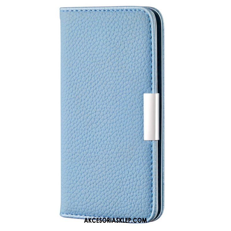 Etui Na Telefon do Samsung Galaxy S22 5G Etui Folio Liczi Ze Sztucznej Skóry Ultra Szykowny