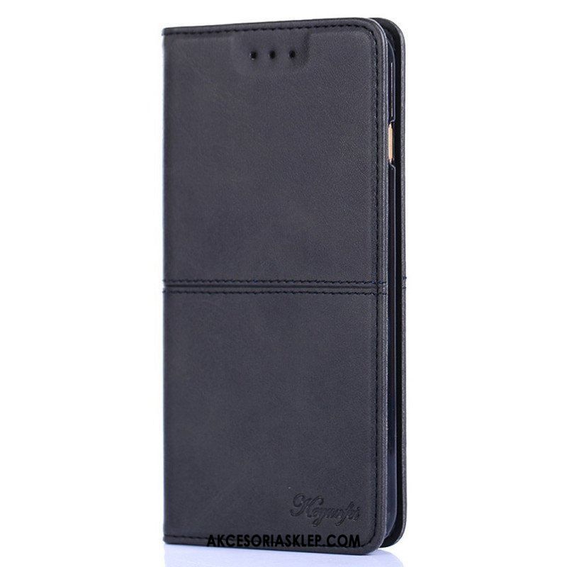 Etui Na Telefon do Samsung Galaxy S22 5G Etui Folio Stylowa Skórzana Moda