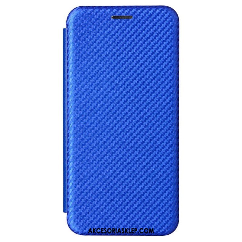 Etui Na Telefon do Samsung Galaxy S22 5G Etui Folio Włókno Węglowe
