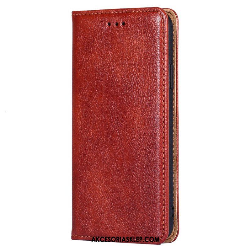 Etui Na Telefon do Samsung Galaxy S22 Plus 5G Etui Folio Jednolity Kolor