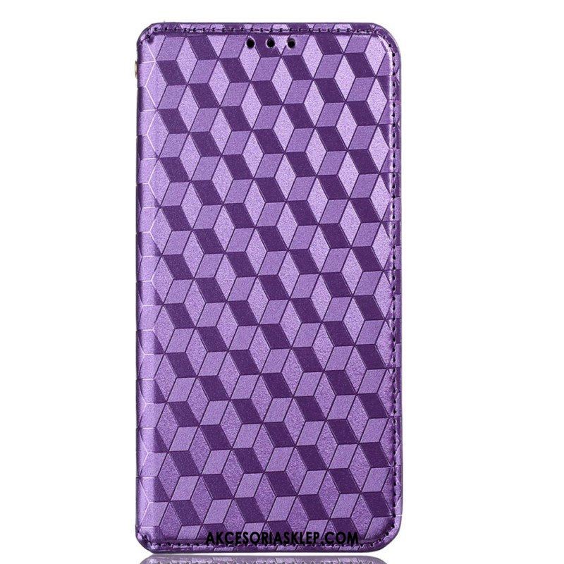 Etui Na Telefon do Xiaomi 12 Lite Etui Folio Tekstura 3d