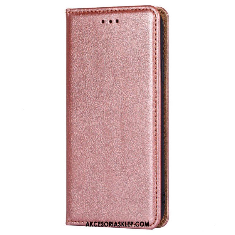 Etui Na Telefon do Xiaomi 12T / 12T Pro Etui Folio Efekt Skóry Lakierowanej