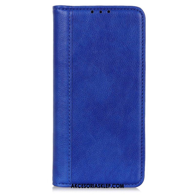 Etui Na Telefon do Xiaomi 13 Lite Etui Folio Kolorowa Wersja Skóry Dwoinowej