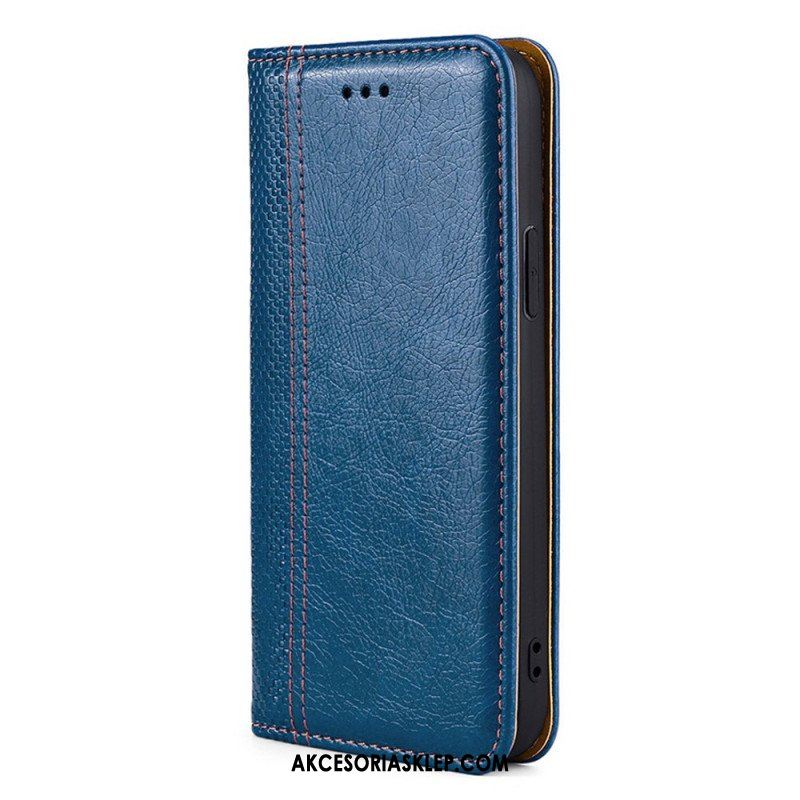 Etui Na Telefon do Xiaomi Redmi Note 11 Pro / 11 Pro 5G Etui Folio Teksturowany Efekt Skóry