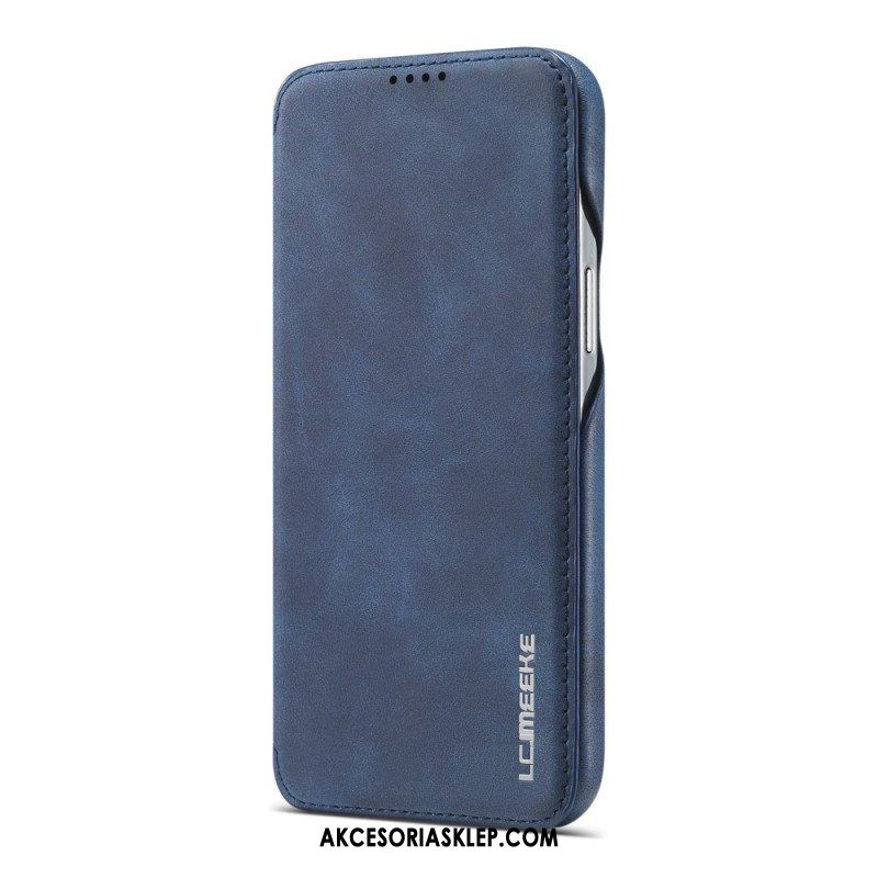 Etui Na Telefon do iPhone 15 Plus Etui Folio Imitacja Skóry Lc.imeeke