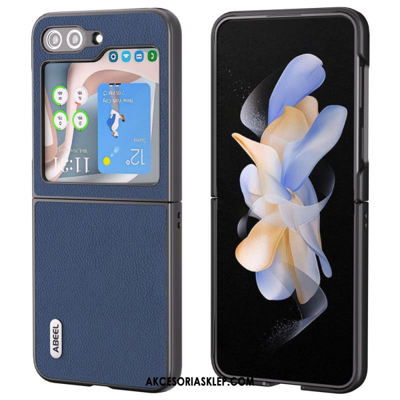 Etui Samsung Galaxy Z Flip 6 Efekt Skóry Abeel Etui Ochronne